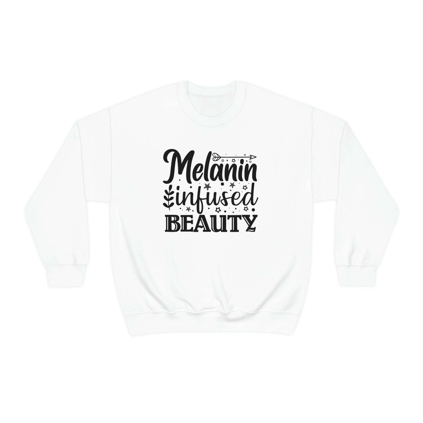 Melanin Infused Beauty Sweatshirt for Women - Spread Positivity and Radiate Confidence, Brand63