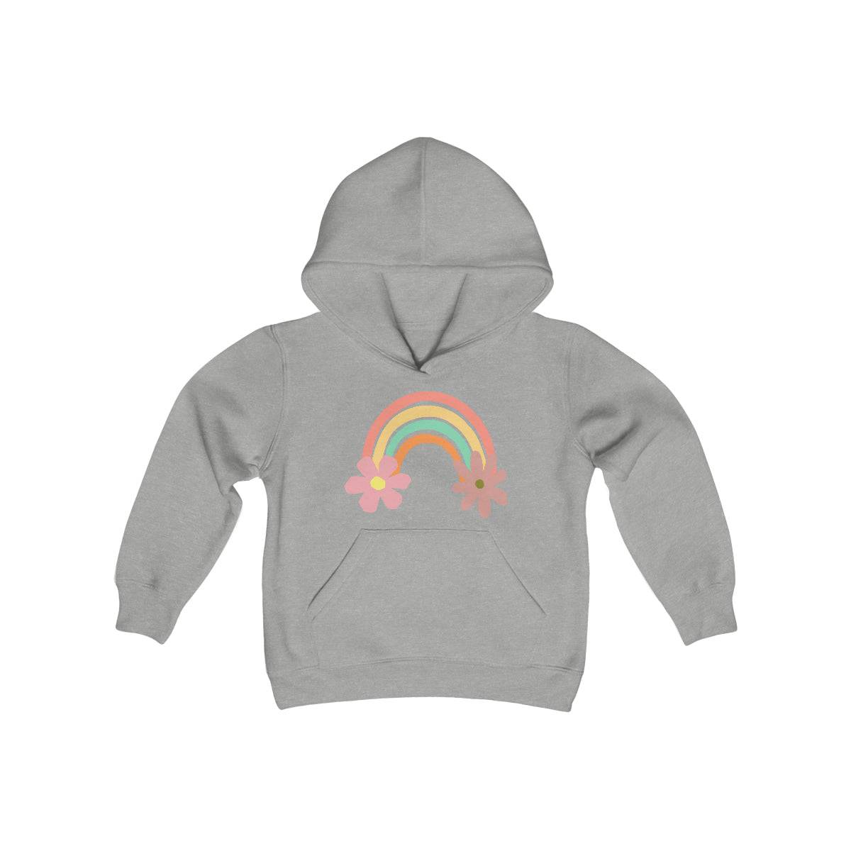 Rainbow-Wish Boho Kids Hoodie, Brand63
