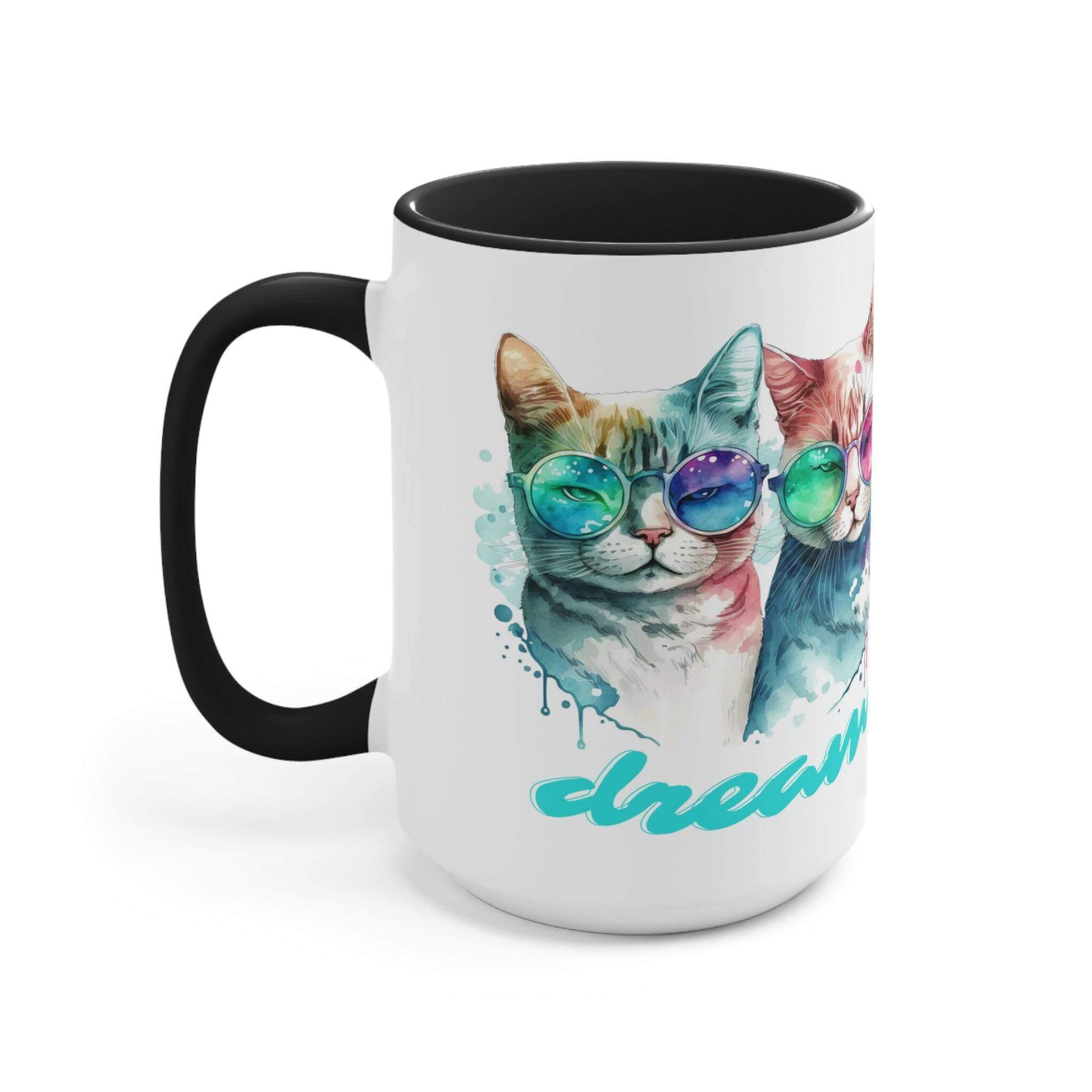 Retro Cats Coffee Mug, Brand63