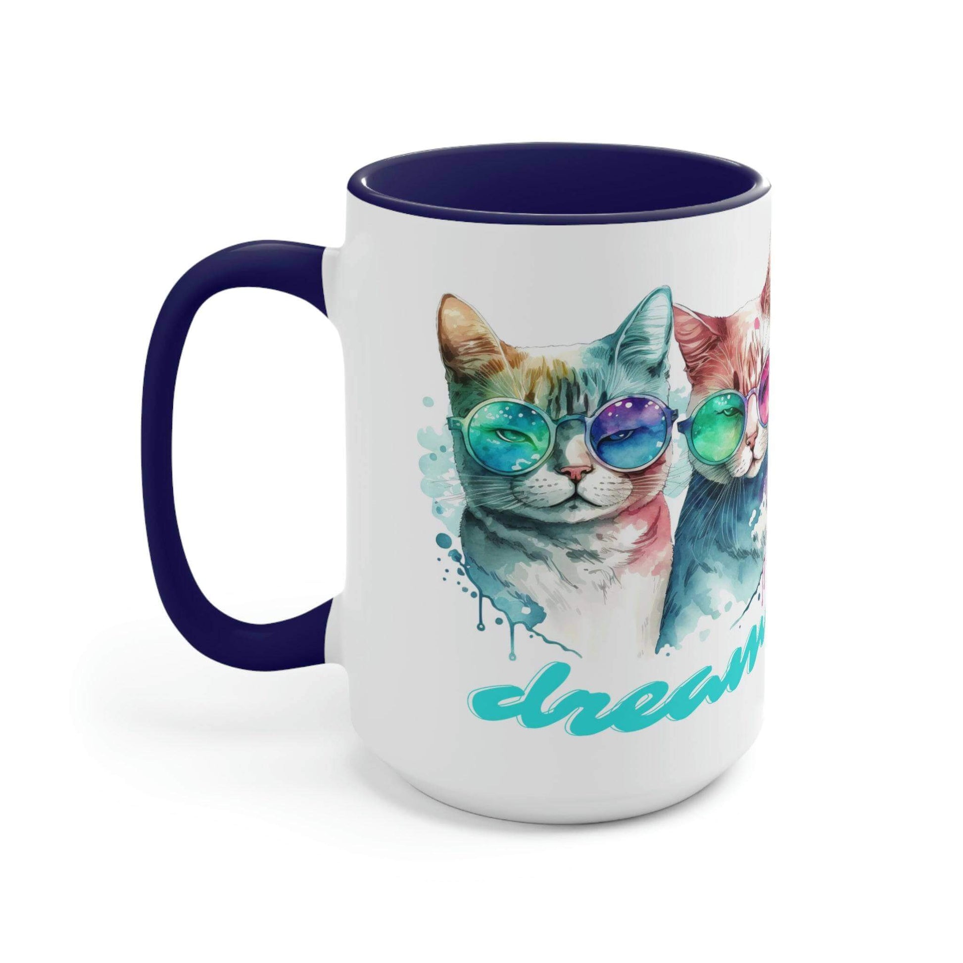 Retro Cats Coffee Mug, Brand63