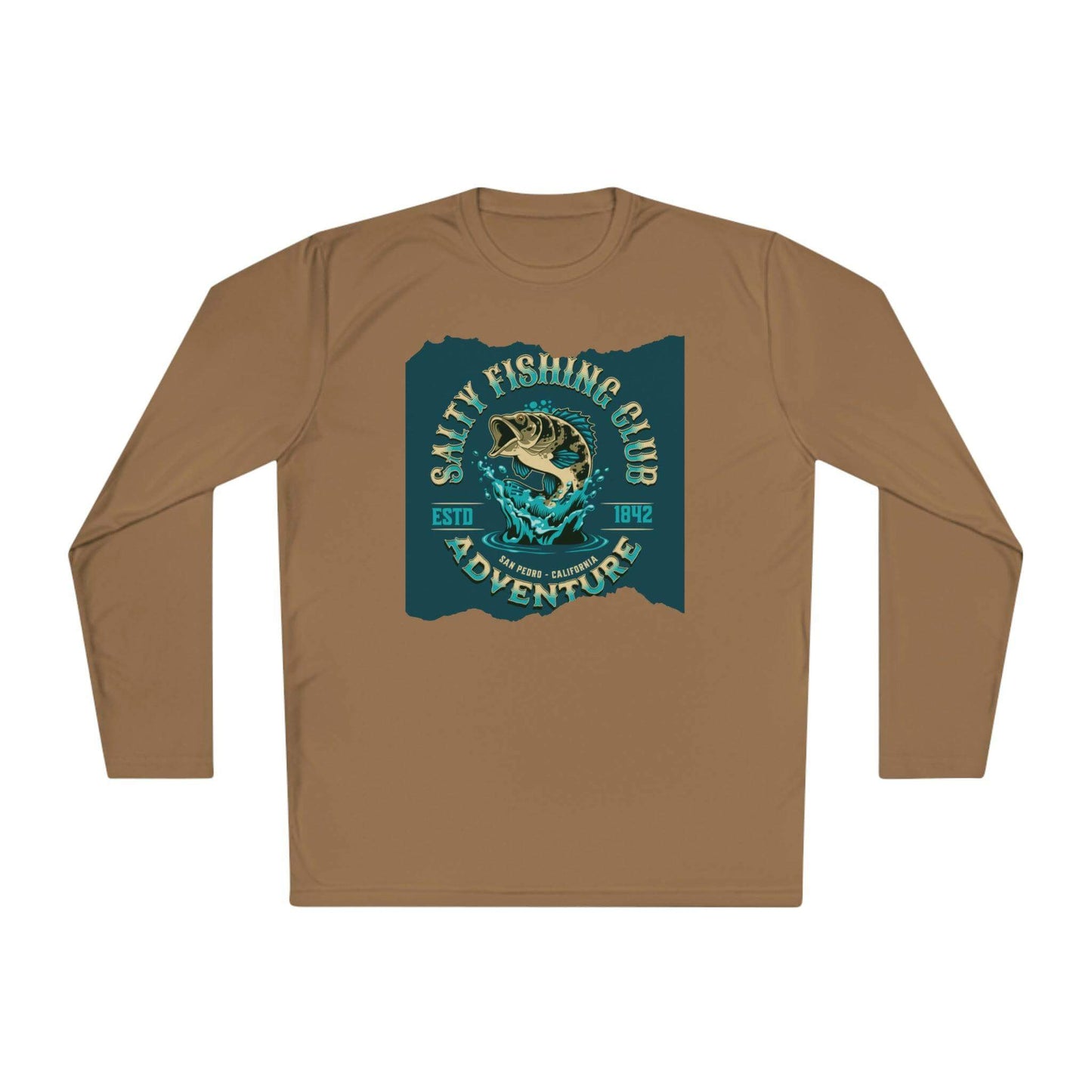 "Salty Fishing Club Adventure Long Sleeve Moisture-Wicking Shirt , 40+ UV Protection | Best Deals & Free Shipping | Best Deals & Free Shipping | Best Deals & Free Shipping, Brand63