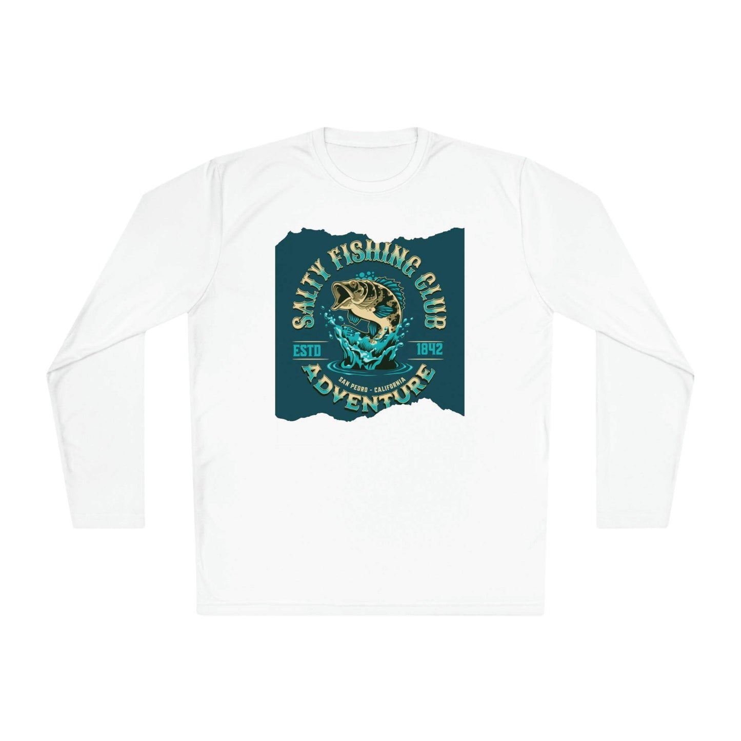 "Salty Fishing Club Adventure Long Sleeve Moisture-Wicking Shirt , 40+ UV Protection | Best Deals & Free Shipping | Best Deals & Free Shipping | Best Deals & Free Shipping, Brand63