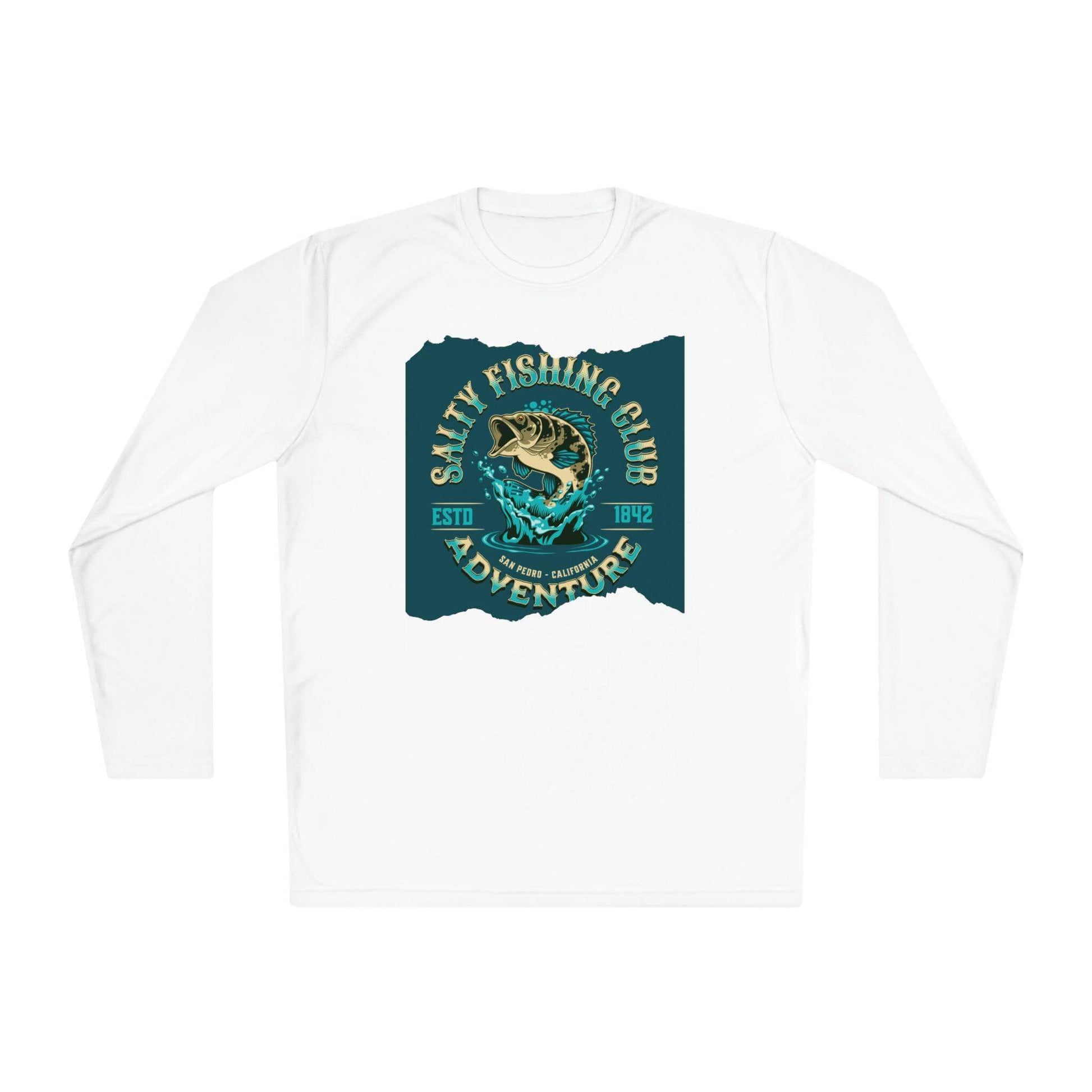 "Salty Fishing Club Adventure Long Sleeve Moisture-Wicking Shirt , 40+ UV Protection | Best Deals & Free Shipping | Best Deals & Free Shipping | Best Deals & Free Shipping, Brand63