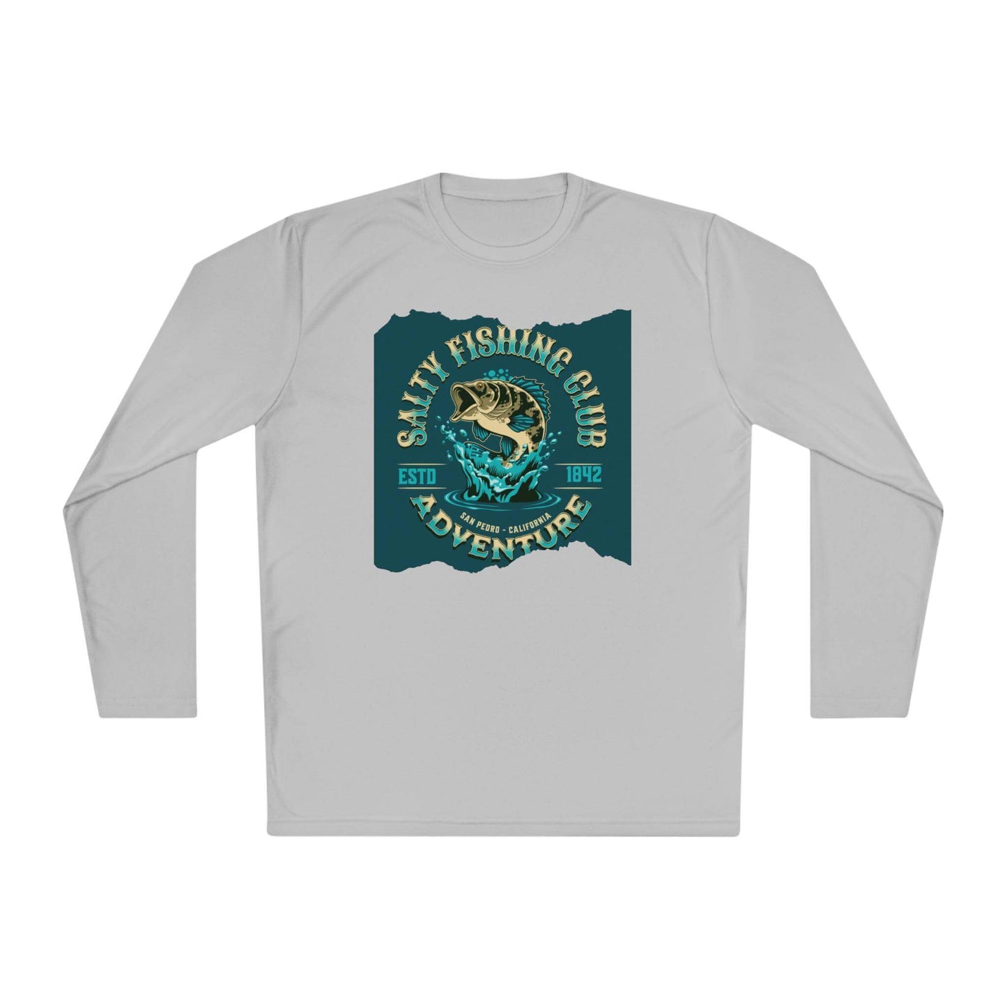 "Salty Fishing Club Adventure Long Sleeve Moisture-Wicking Shirt , 40+ UV Protection | Best Deals & Free Shipping | Best Deals & Free Shipping | Best Deals & Free Shipping, Brand63