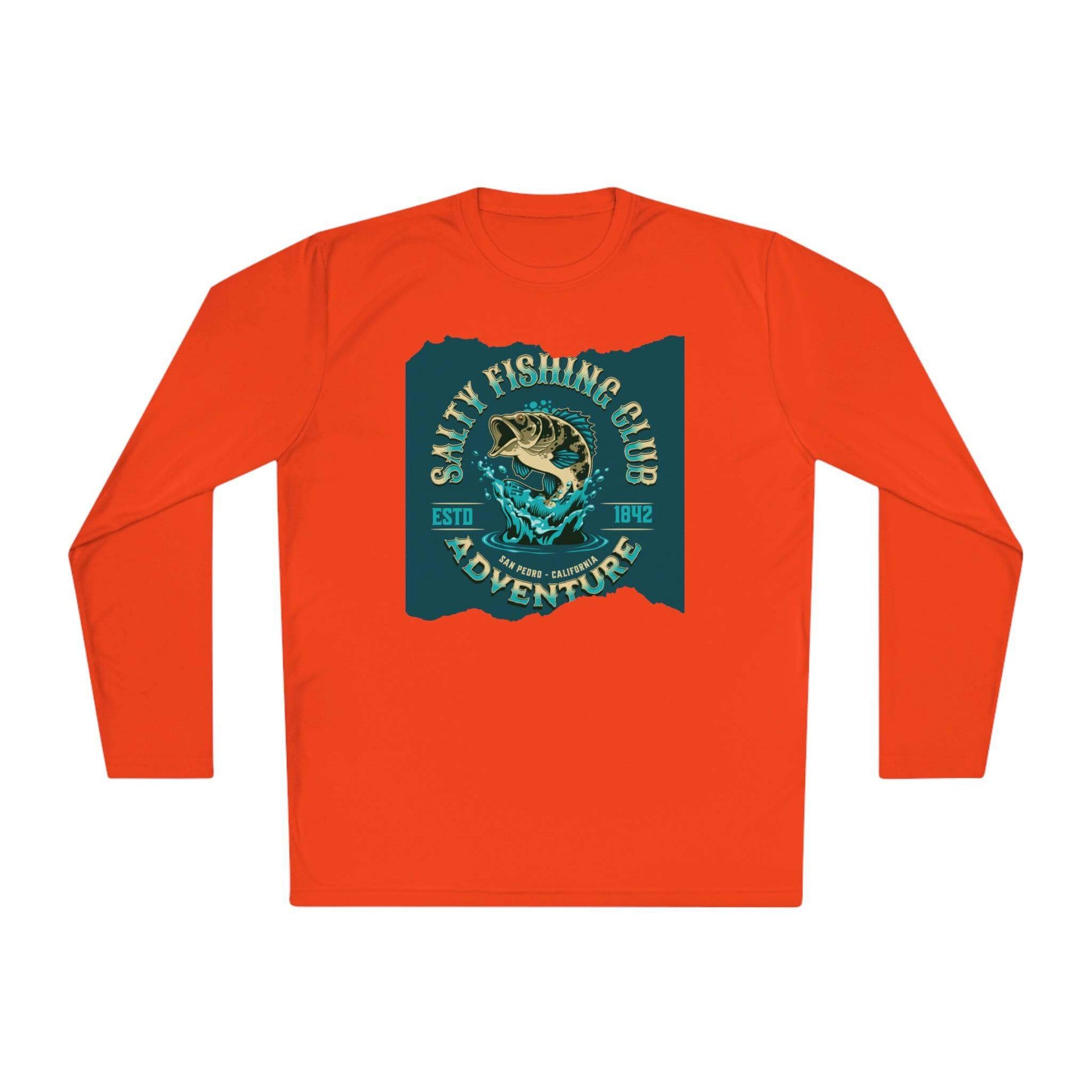 "Salty Fishing Club Adventure Long Sleeve Moisture-Wicking Shirt , 40+ UV Protection | Best Deals & Free Shipping | Best Deals & Free Shipping | Best Deals & Free Shipping, Brand63