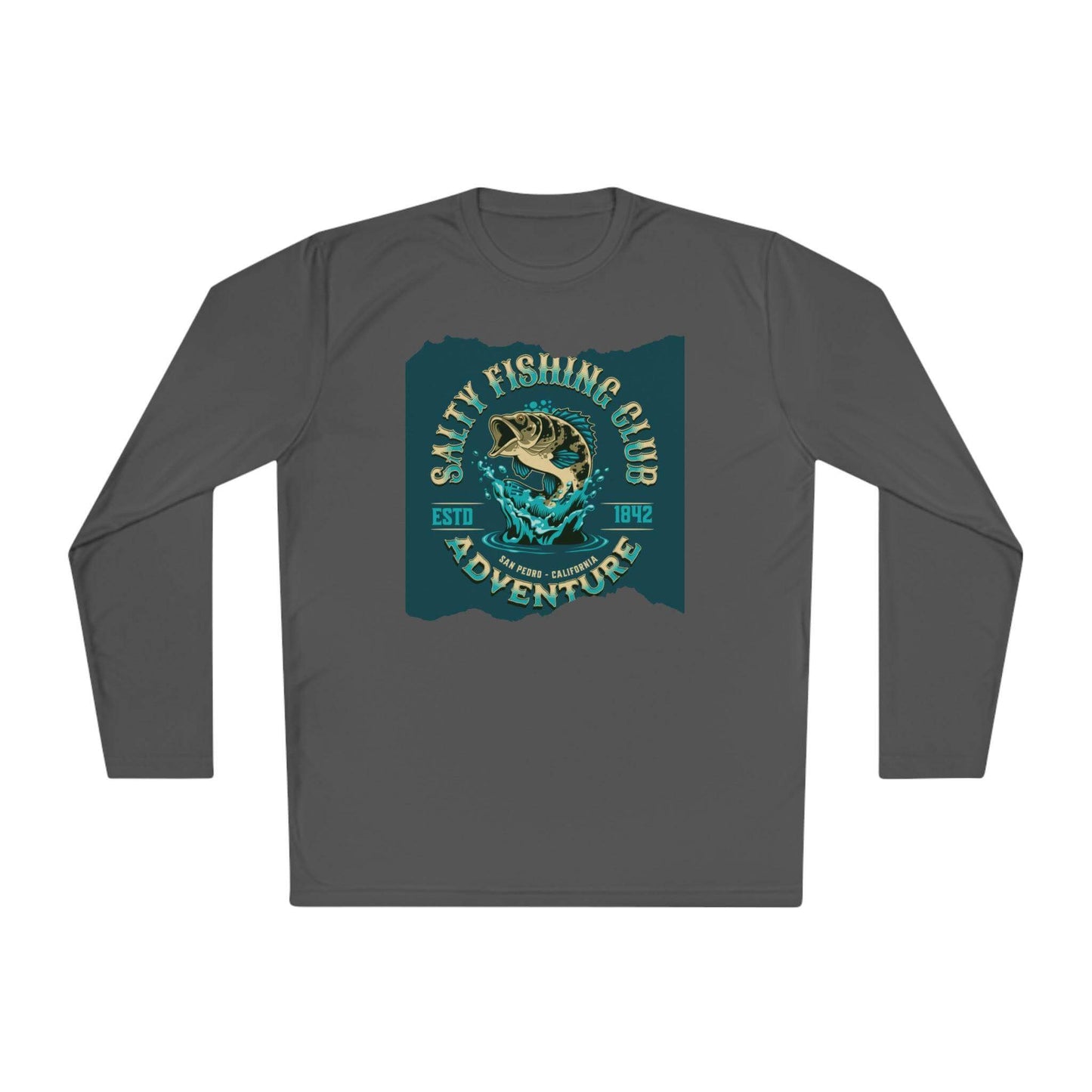 "Salty Fishing Club Adventure Long Sleeve Moisture-Wicking Shirt , 40+ UV Protection | Best Deals & Free Shipping | Best Deals & Free Shipping | Best Deals & Free Shipping, Brand63