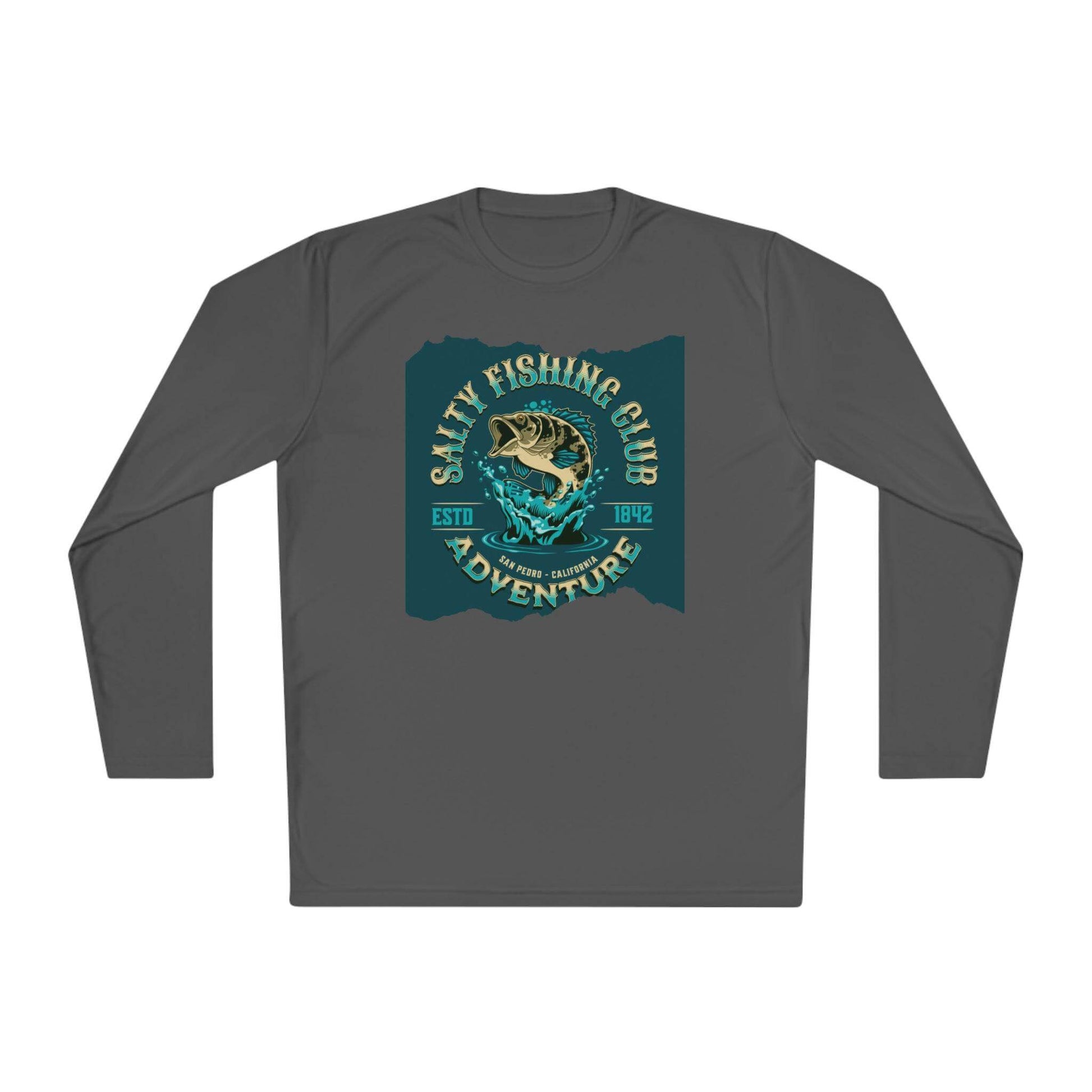 "Salty Fishing Club Adventure Long Sleeve Moisture-Wicking Shirt , 40+ UV Protection | Best Deals & Free Shipping | Best Deals & Free Shipping | Best Deals & Free Shipping, Brand63