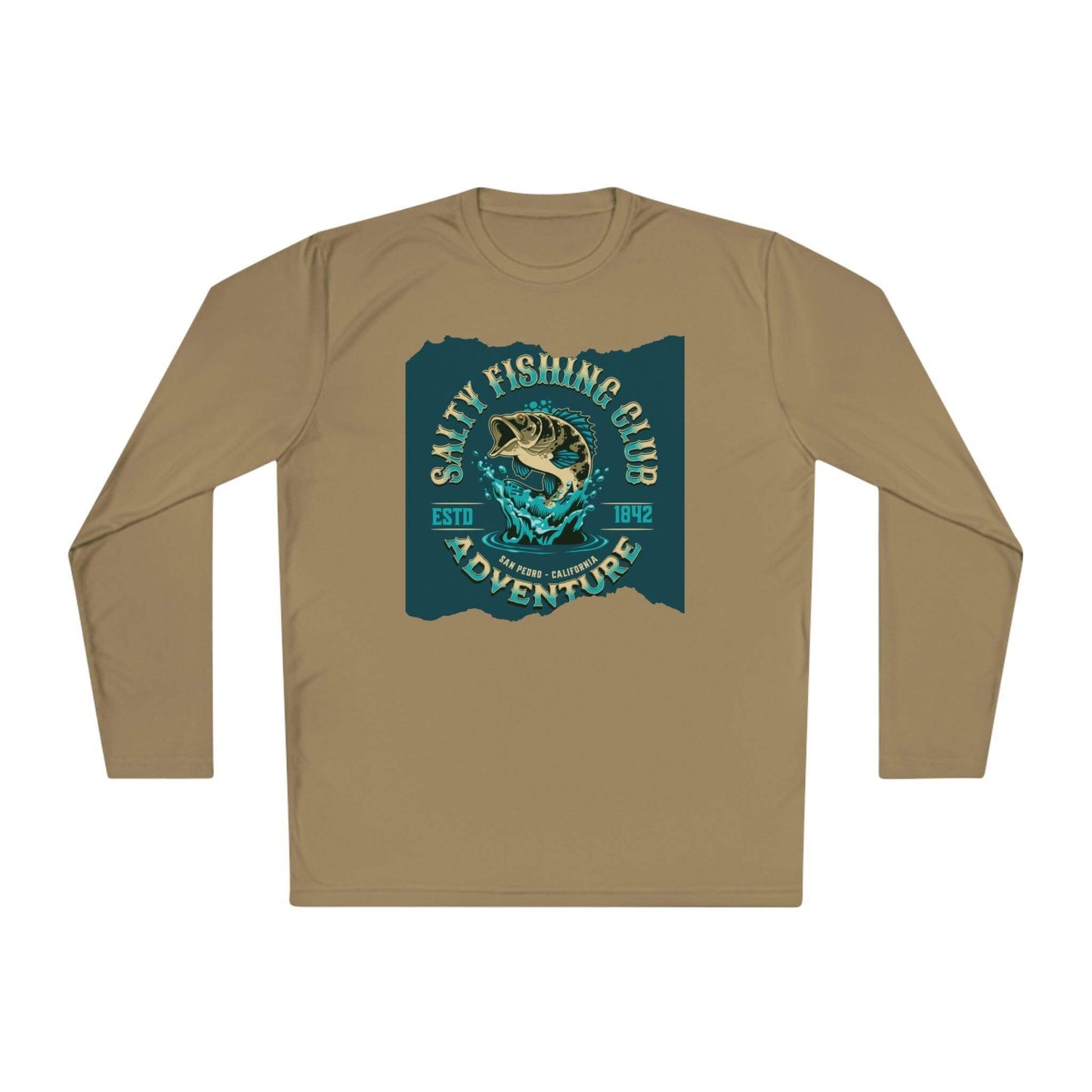 "Salty Fishing Club Adventure Long Sleeve Moisture-Wicking Shirt , 40+ UV Protection | Best Deals & Free Shipping | Best Deals & Free Shipping | Best Deals & Free Shipping, Brand63