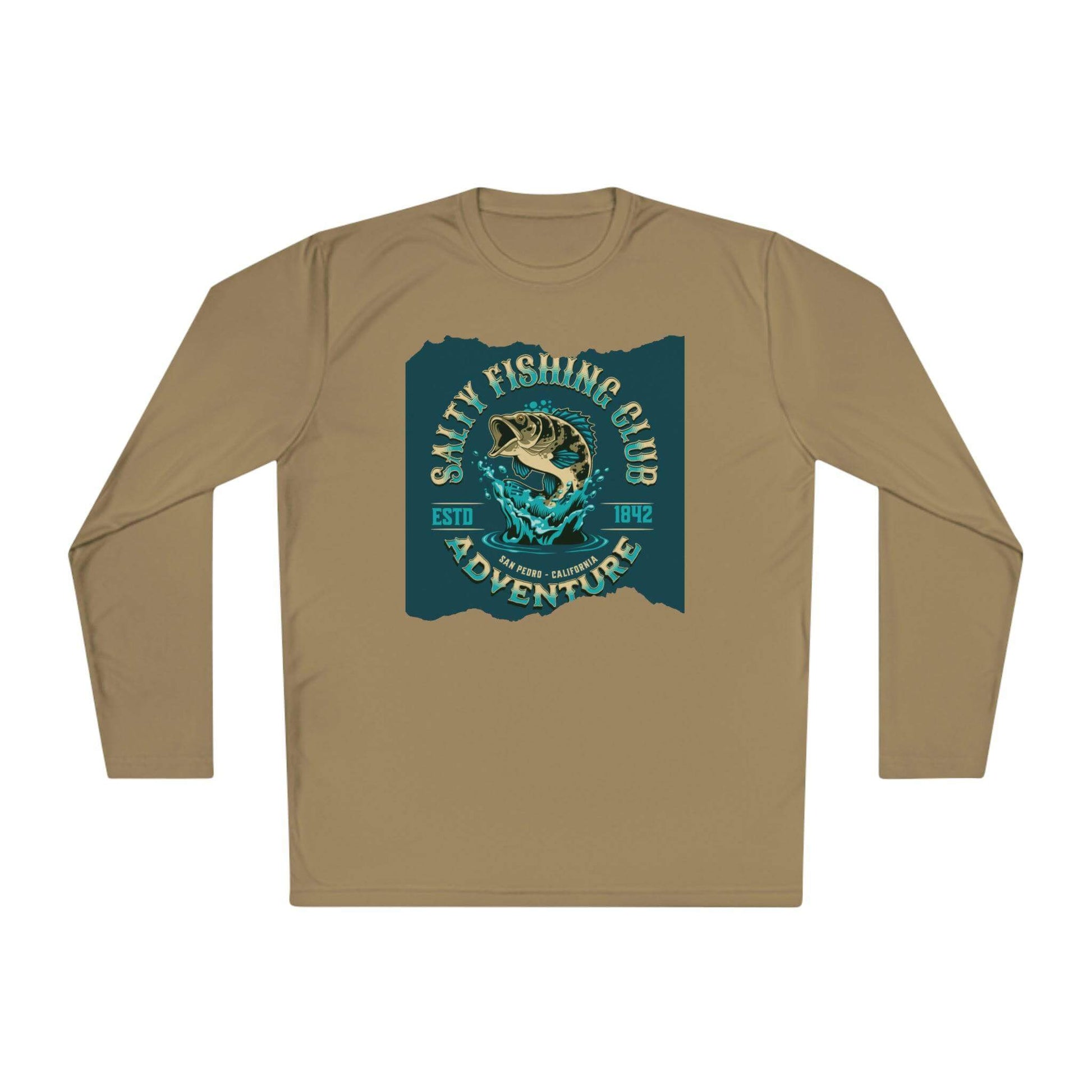 "Salty Fishing Club Adventure Long Sleeve Moisture-Wicking Shirt , 40+ UV Protection | Best Deals & Free Shipping | Best Deals & Free Shipping | Best Deals & Free Shipping, Brand63
