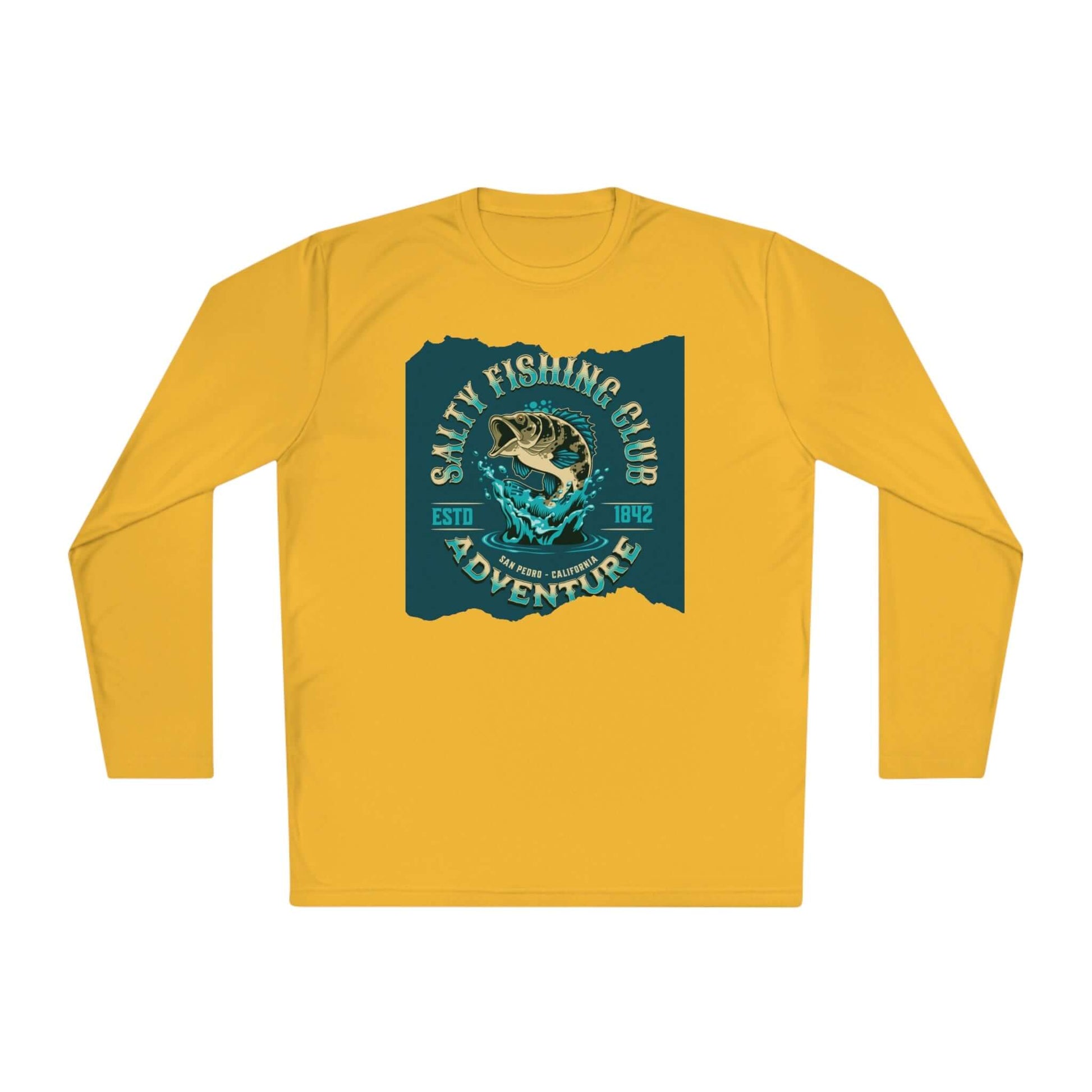 "Salty Fishing Club Adventure Long Sleeve Moisture-Wicking Shirt , 40+ UV Protection | Best Deals & Free Shipping | Best Deals & Free Shipping | Best Deals & Free Shipping, Brand63