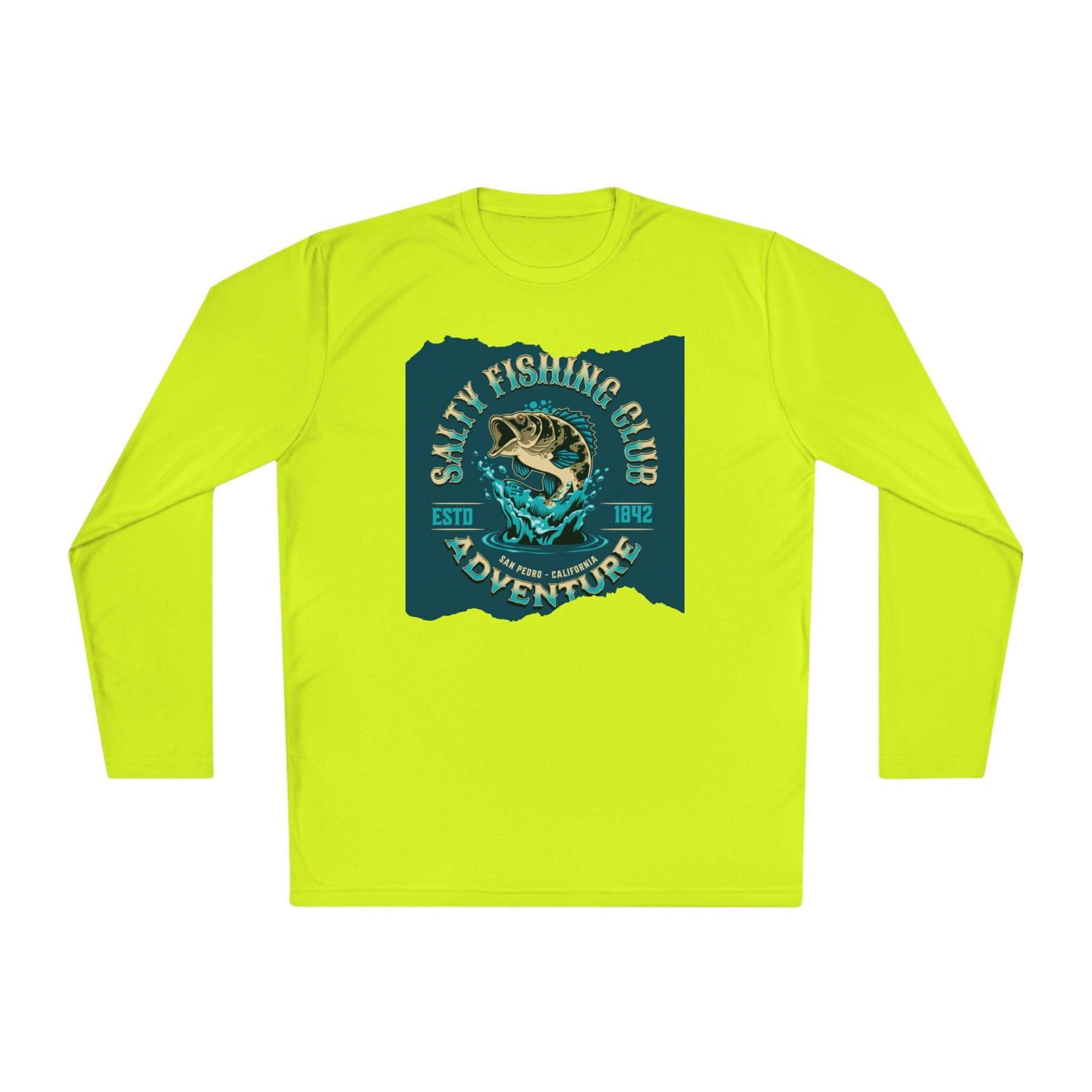 "Salty Fishing Club Adventure Long Sleeve Moisture-Wicking Shirt , 40+ UV Protection | Best Deals & Free Shipping | Best Deals & Free Shipping | Best Deals & Free Shipping, Brand63