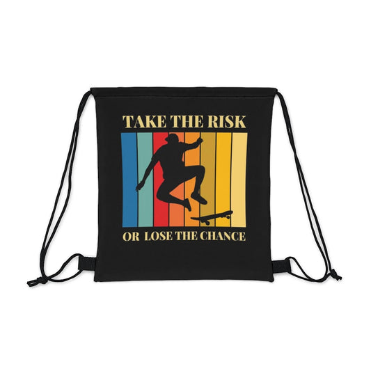 Skateboard Drawstring Bag, Spacious Bag, Practical Backpack, Soft Sturdy Drawstring Backpack, Fun Gift for Birthday Holidays or Back T, Brand63