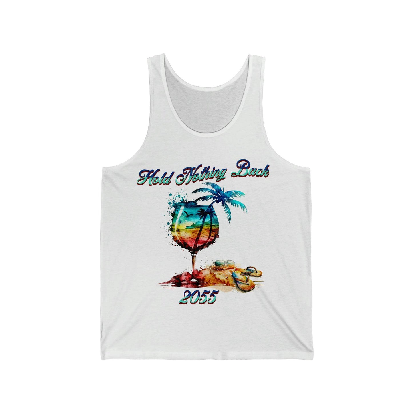The Best Sangria Bianco Sunset Jersey Tank top, Brand63