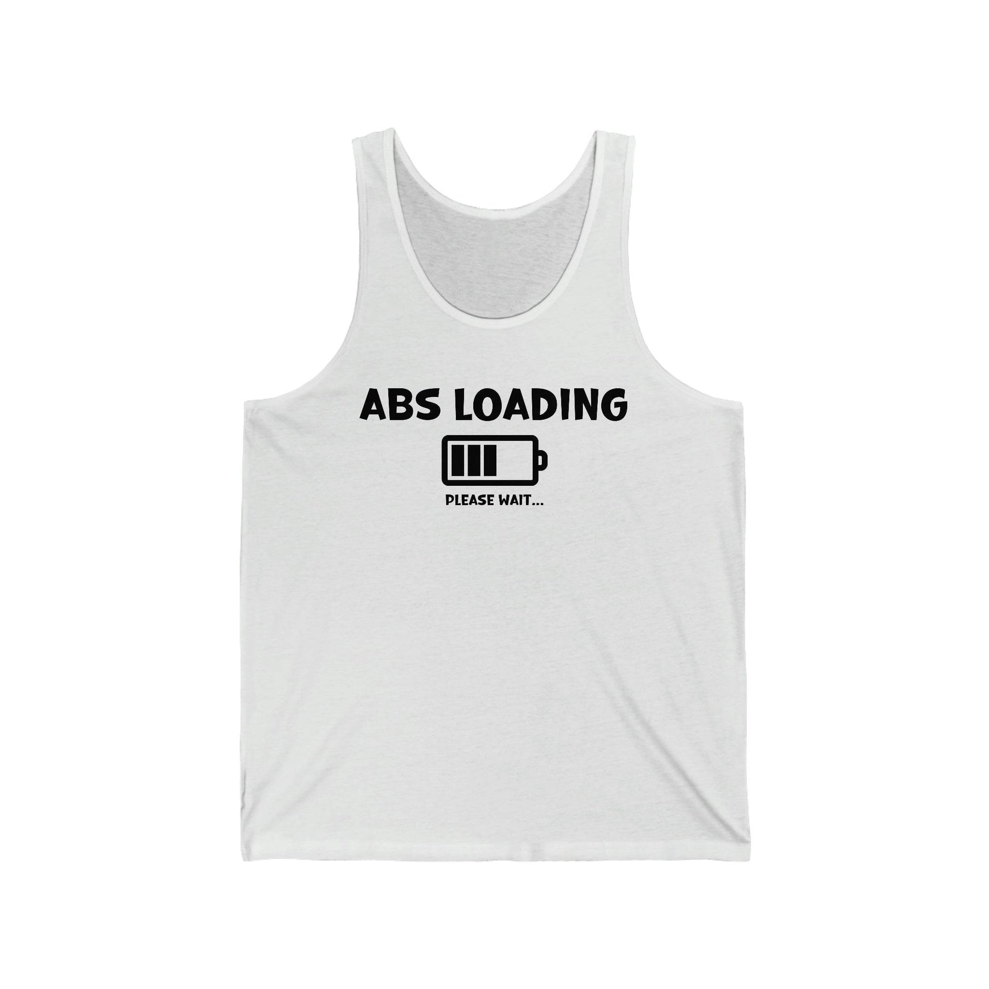 WORKOUT GEAR, "ABS LOADING" GRAPHIC TANK TOP, Brand63